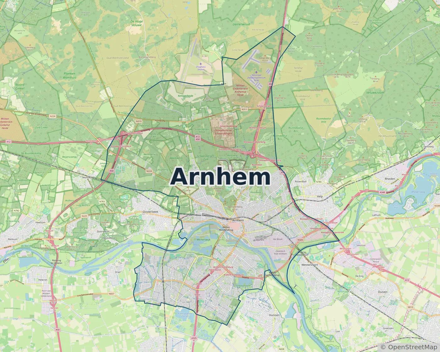 Werkgebied Locksmith Arnhem