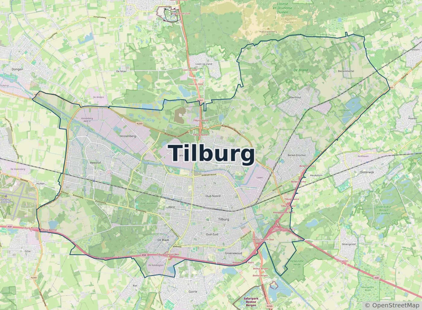 Werkgebied Locksmith Tilburg