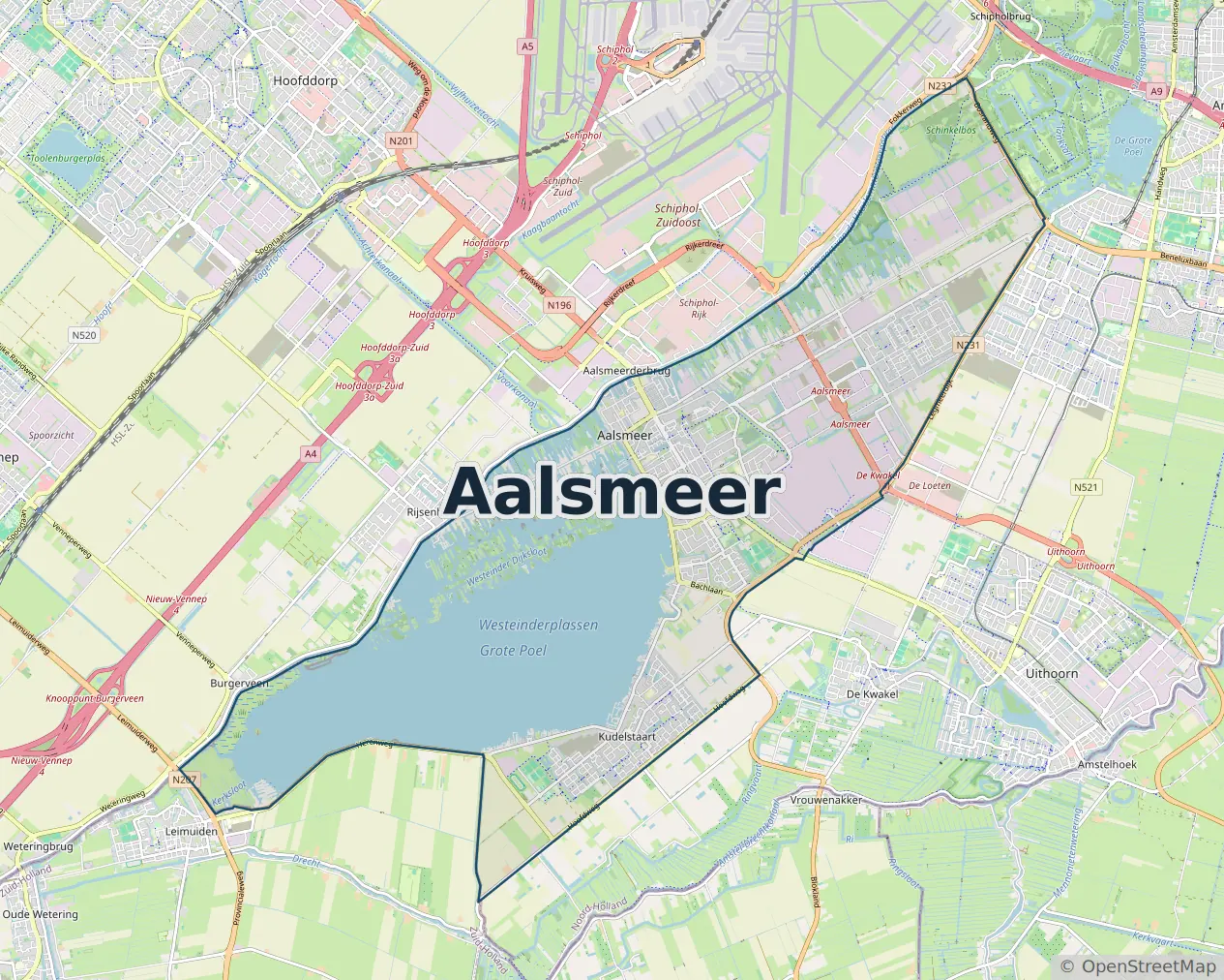 Werkgebied Slotenmaker Aalsmeer