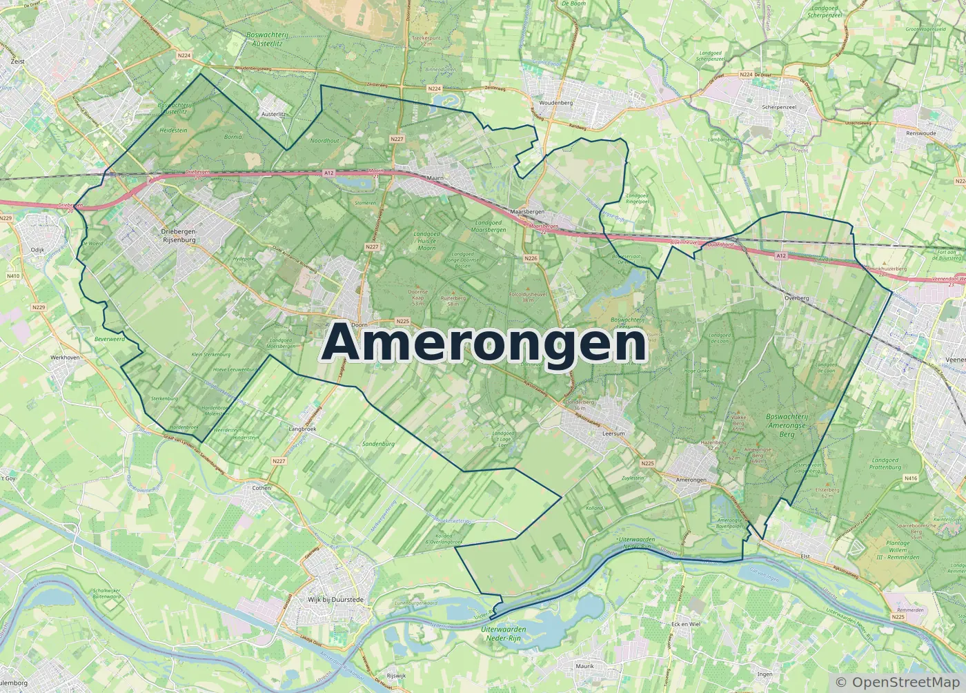 Werkgebied Slotenmaker Amerongen