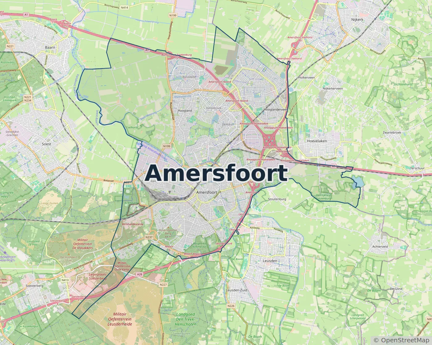 Werkgebied Slotenmaker Amersfoort