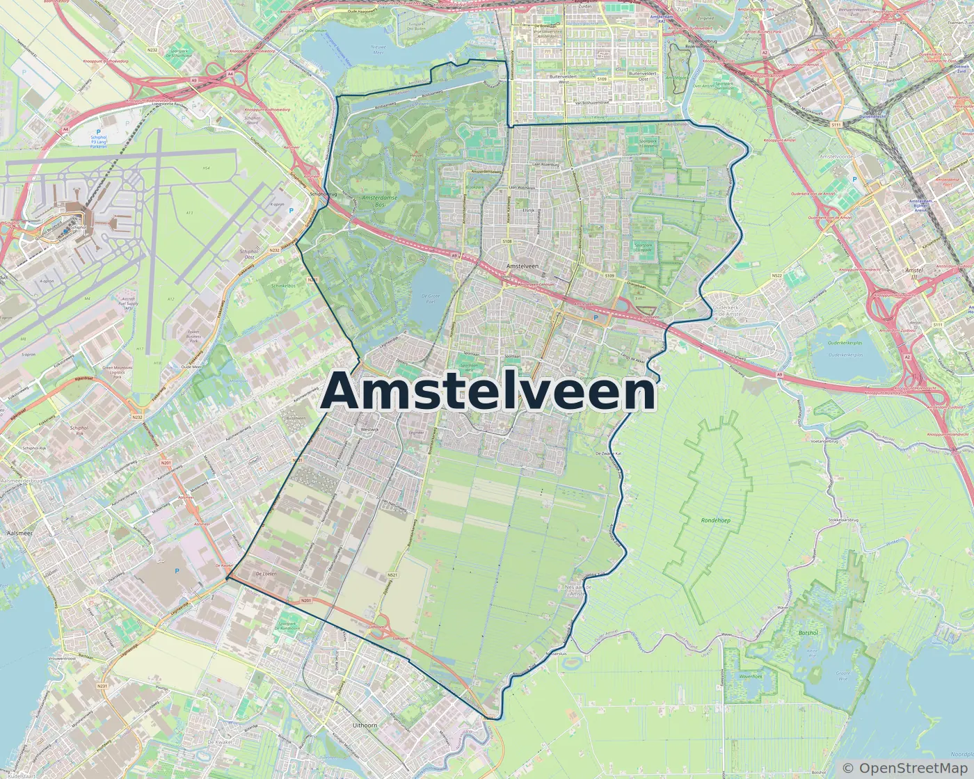 Werkgebied Slotenmaker Amstelveen