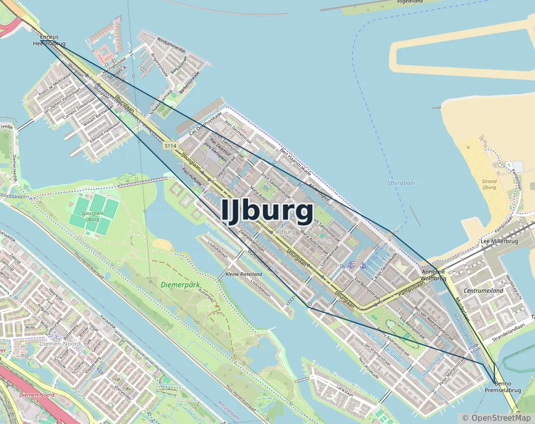 Werkgebied Slotenmaker Ijburg