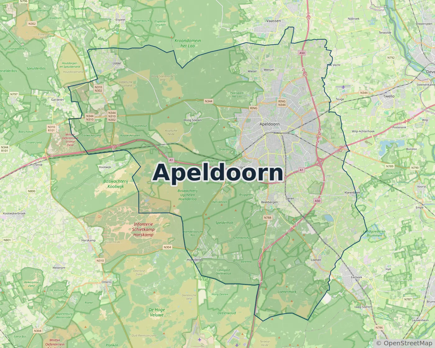 Werkgebied Slotenmaker Apeldoorn