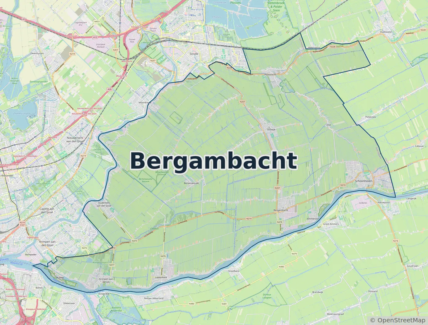 Werkgebied Slotenmaker Bergambacht