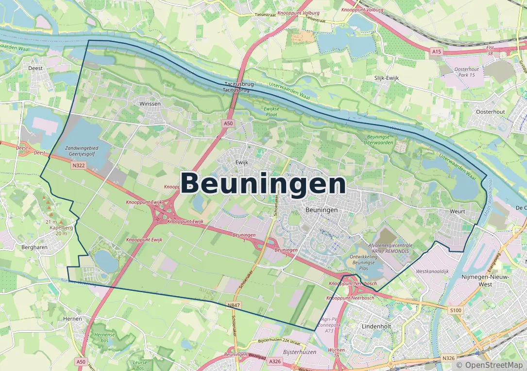 Werkgebied Slotenmaker Beuningen