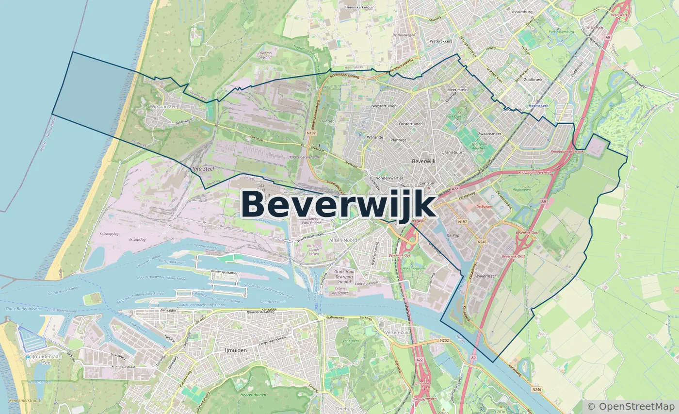 Werkgebied Slotenmaker Beverwijk