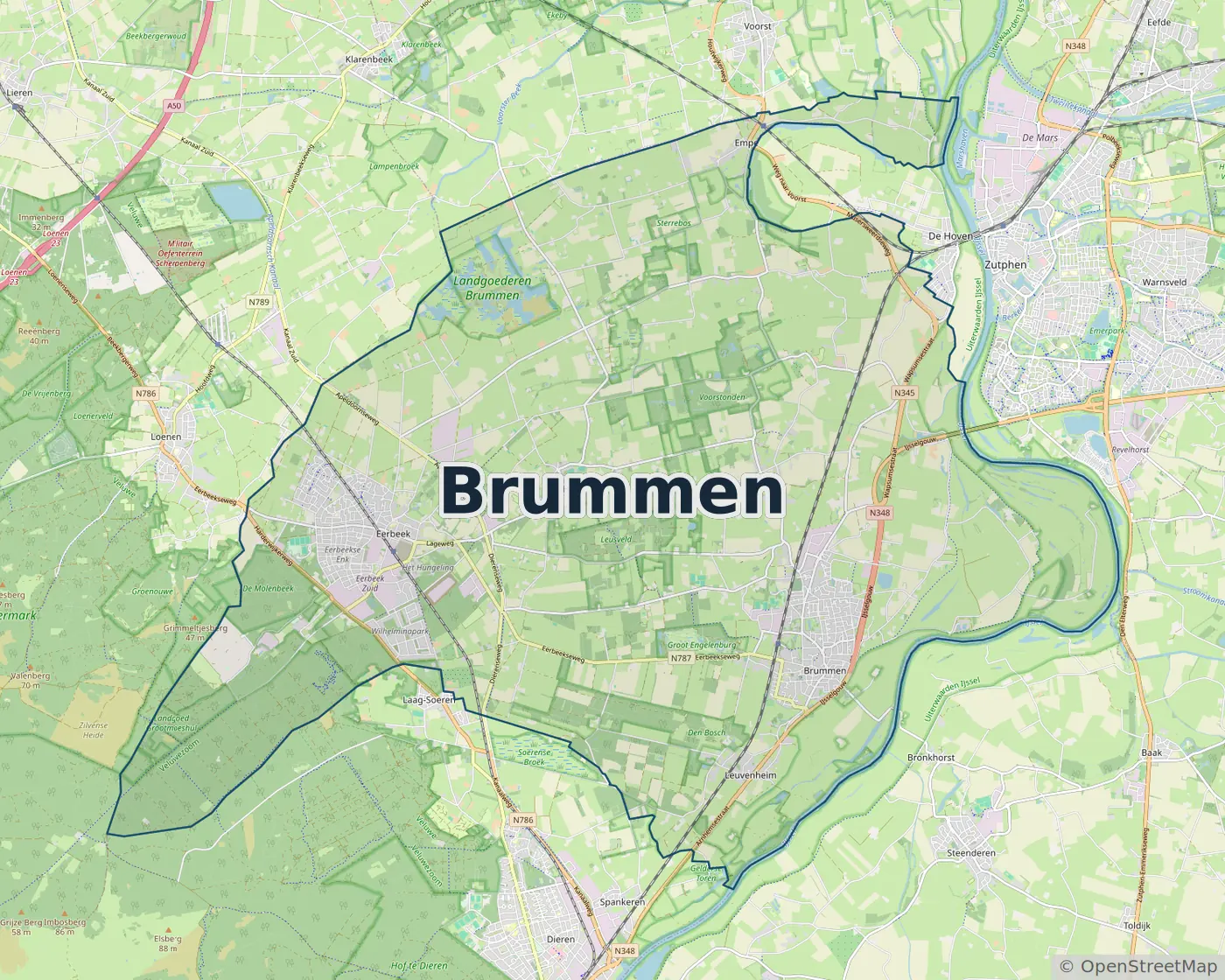 Werkgebied Slotenmaker Brummen