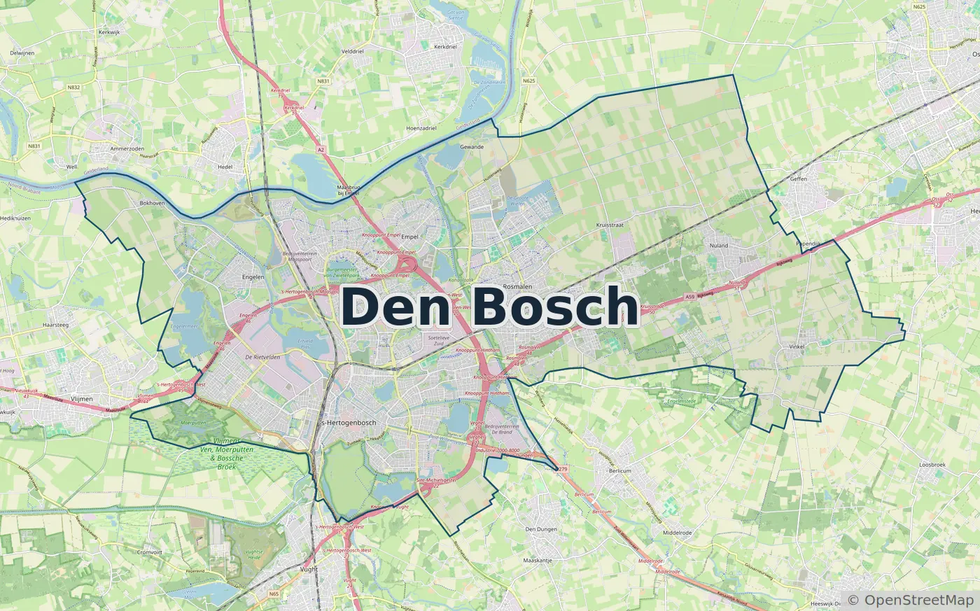 Werkgebied Slotenmaker Den Bosch
