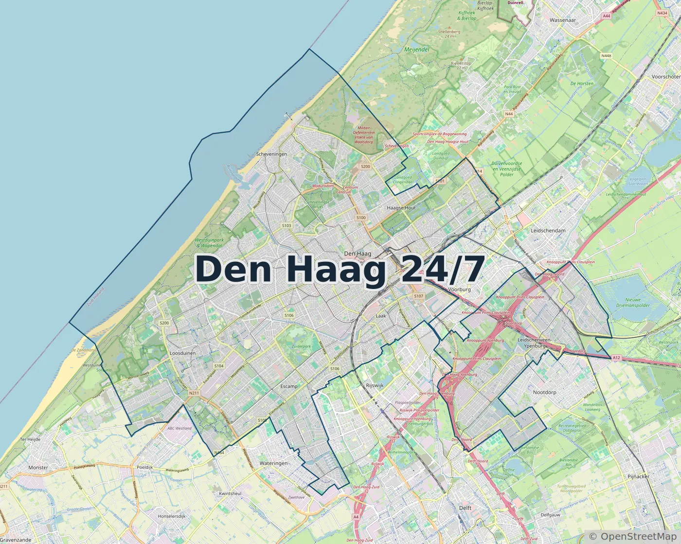 Werkgebied Slotenmaker Den Haag 24/7