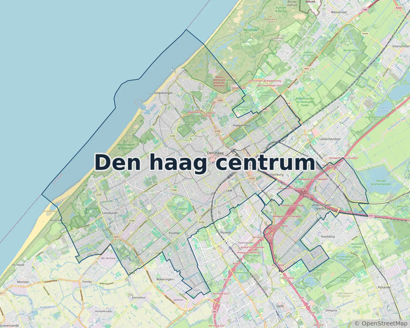 Werkgebied Slotenmaker Den haag centrum