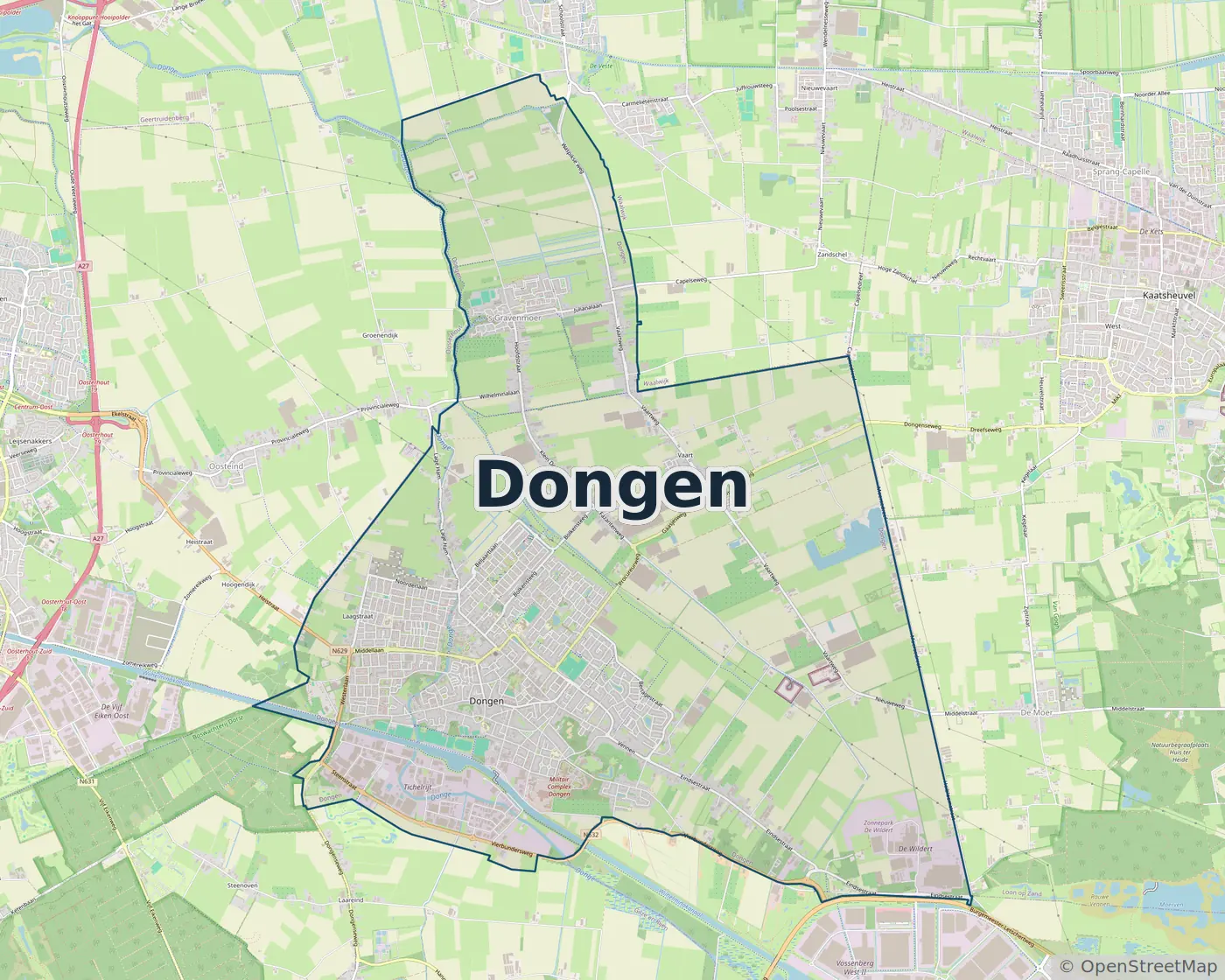 Werkgebied Slotenmaker Dongen