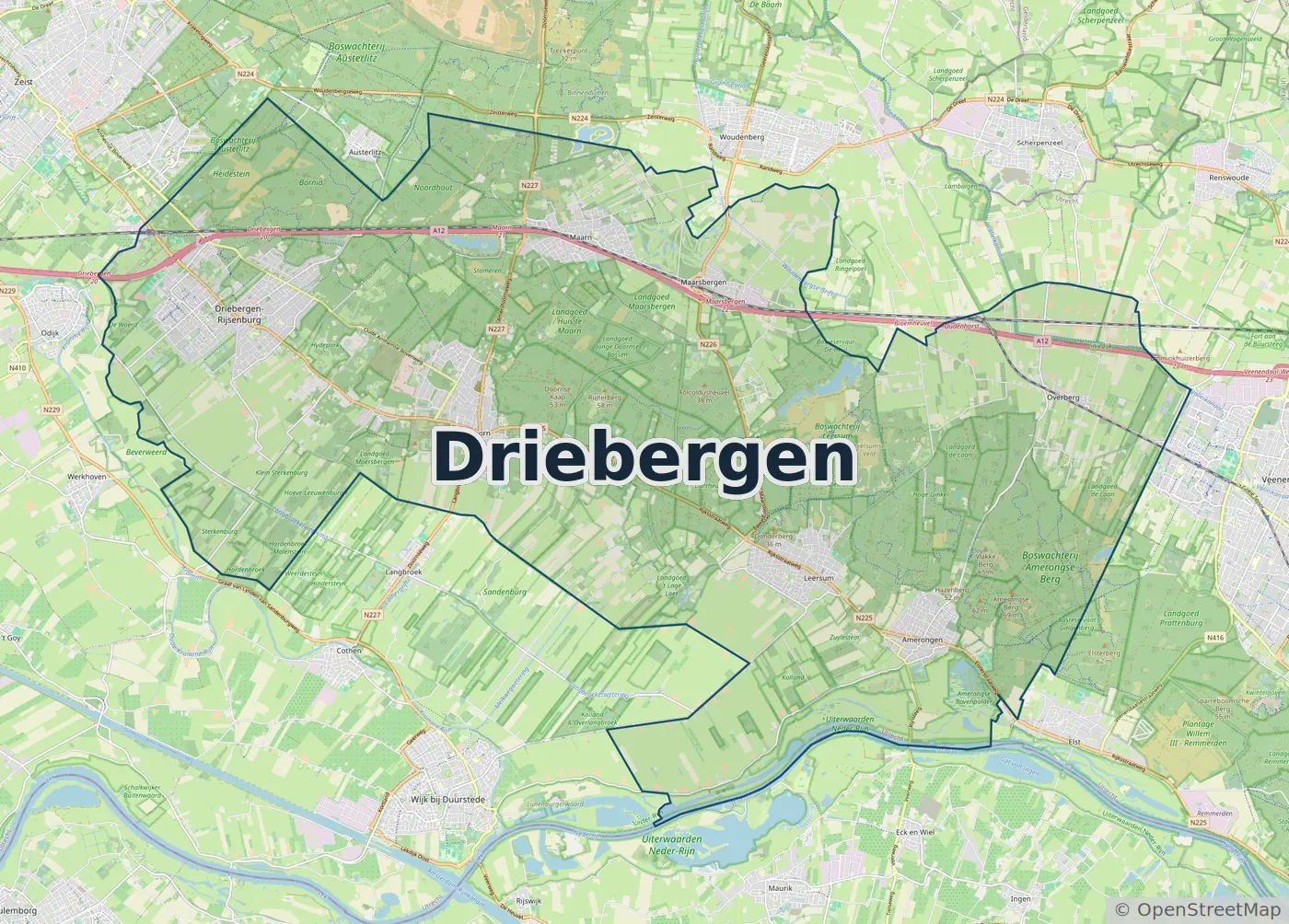Werkgebied Slotenmaker Driebergen
