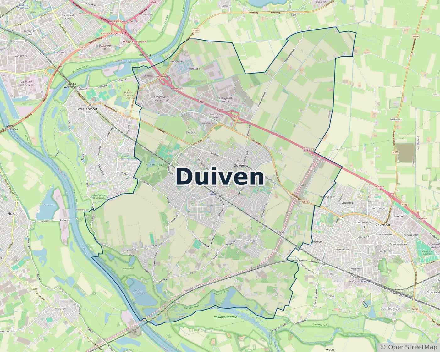 Werkgebied Slotenmaker Duiven