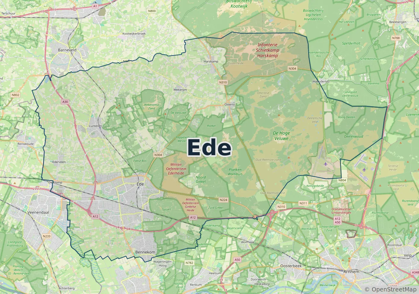 Werkgebied Slotenmaker Ede