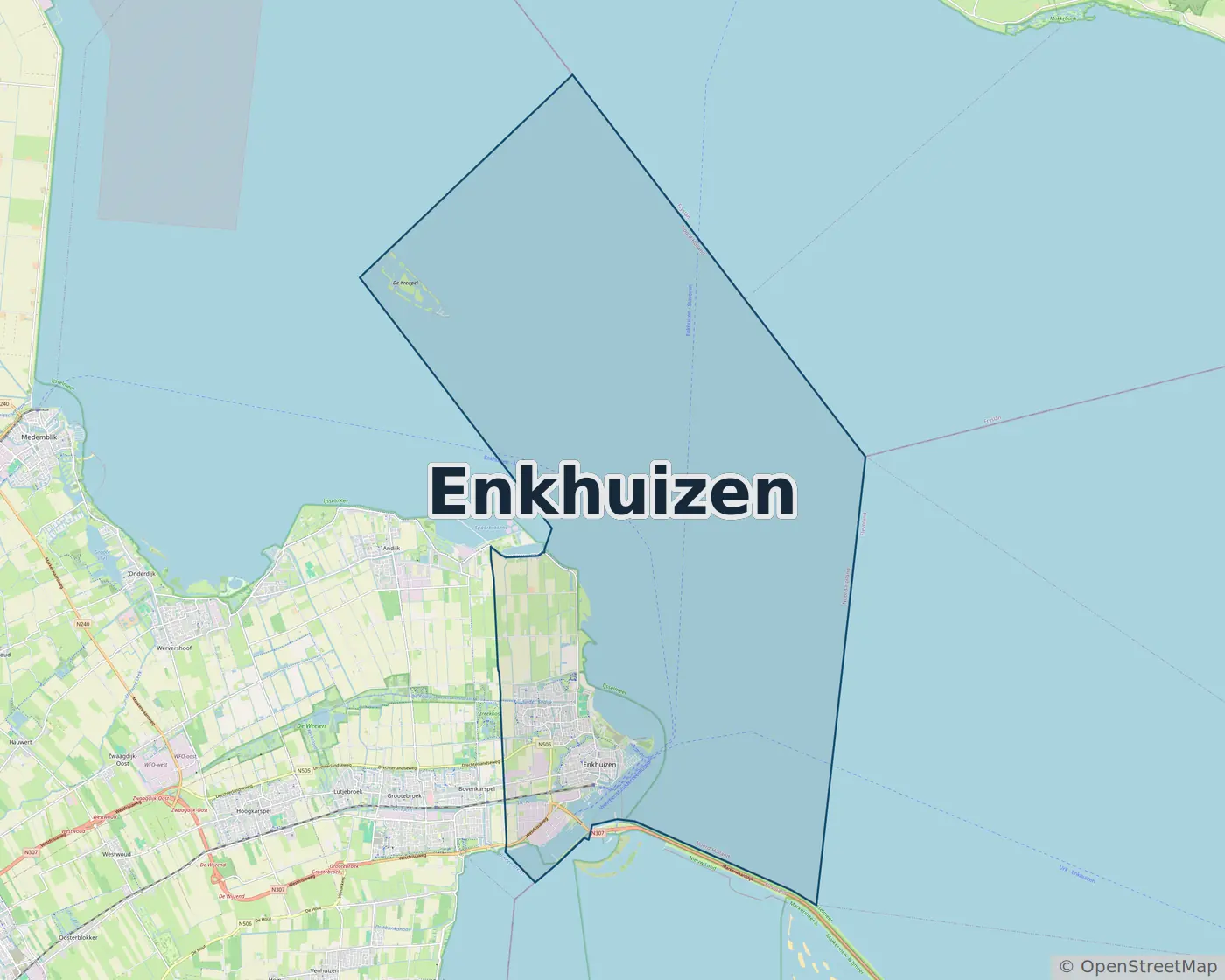 Werkgebied Slotenmaker Enkhuizen