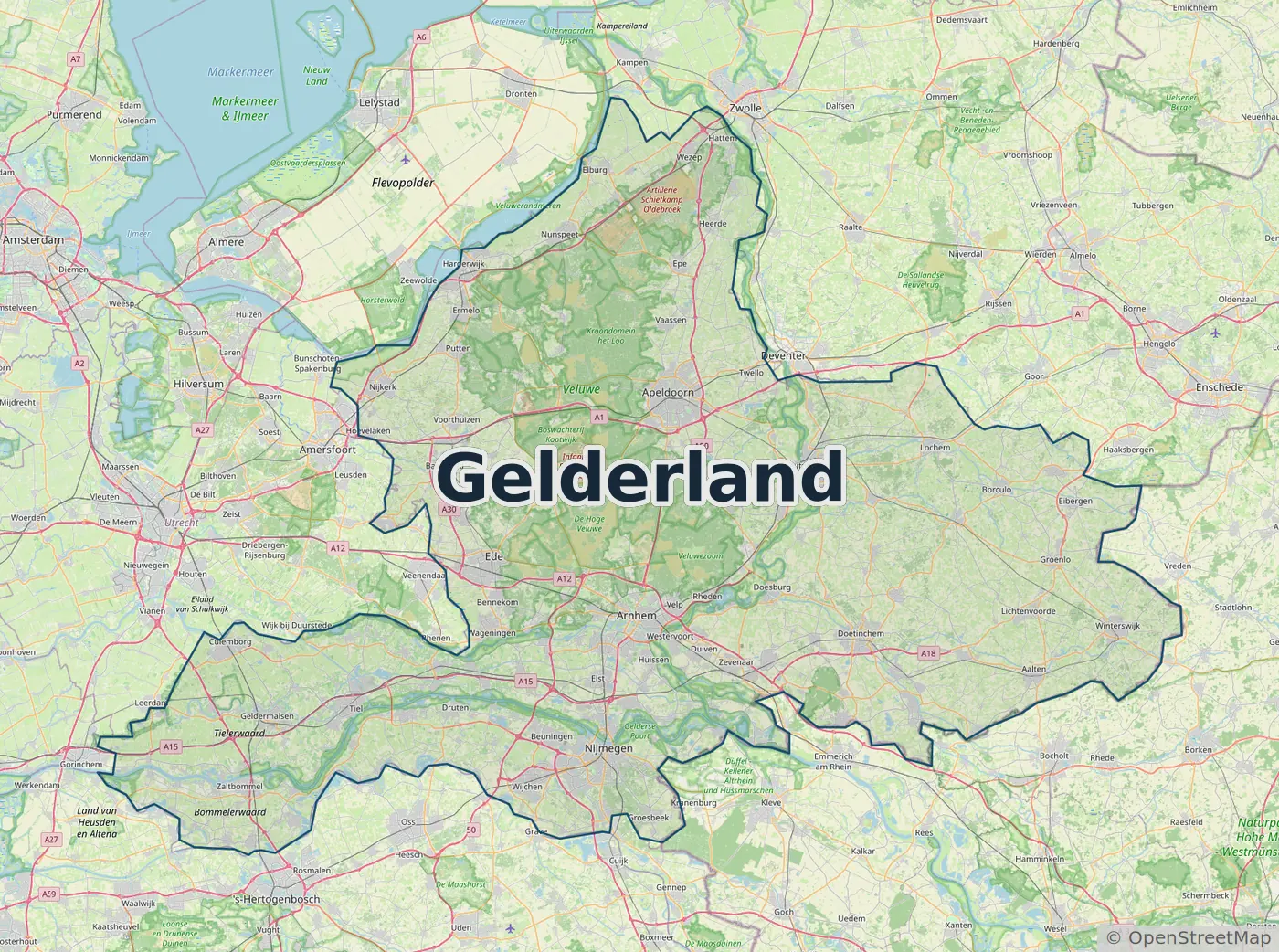 Werkgebied Slotenmaker Gelderland