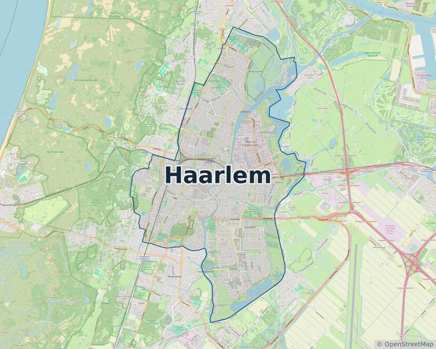 Werkgebied Slotenmaker Haarlem