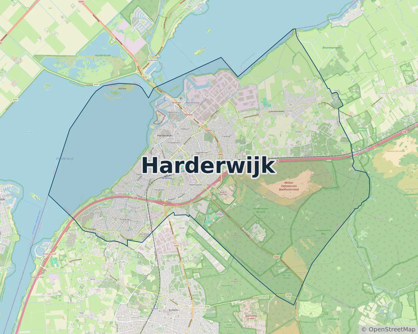 Werkgebied Slotenmaker Harderwijk
