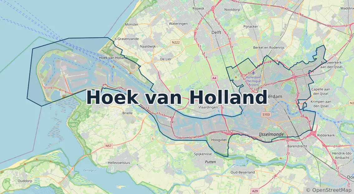 Werkgebied Slotenmaker Hoek van Holland