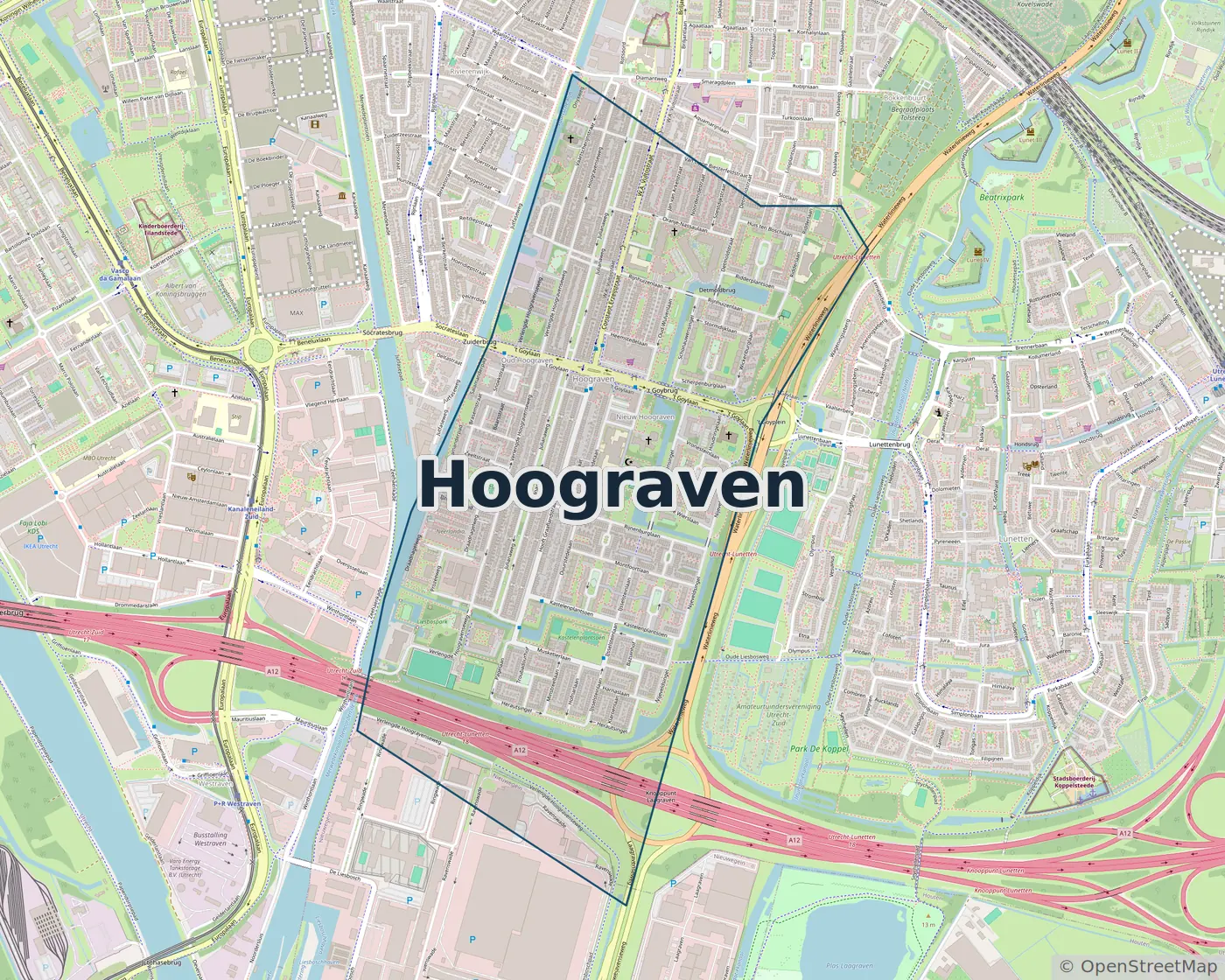 Werkgebied Slotenmaker Hoograven