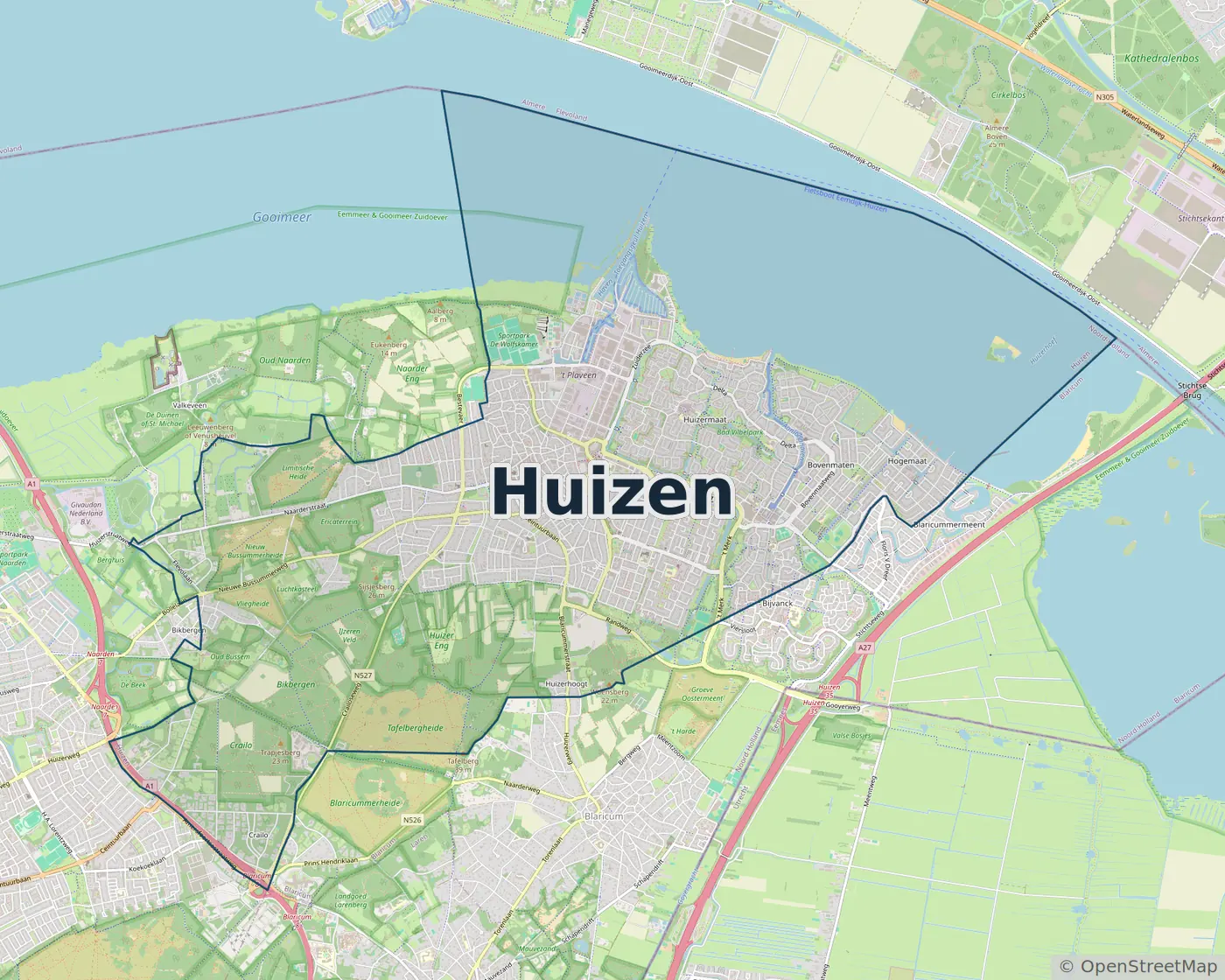 Werkgebied Slotenmaker Huizen