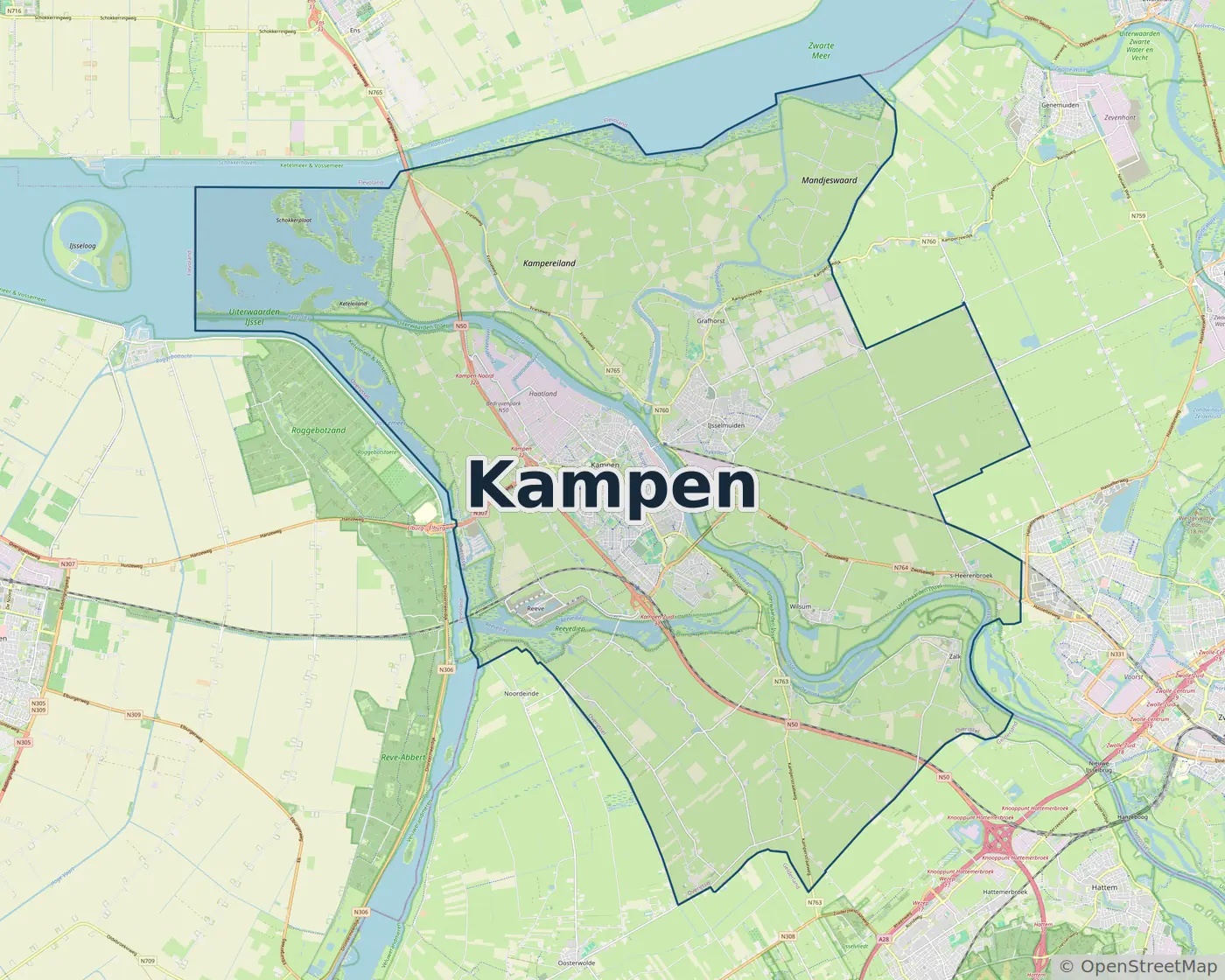 Werkgebied Slotenmaker Kampen