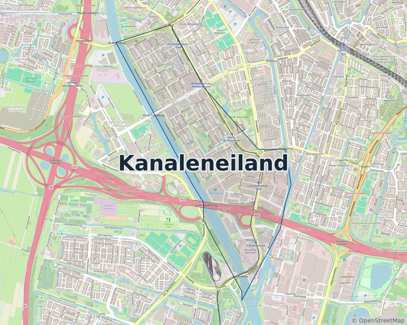Werkgebied Slotenmaker Kanaleneiland