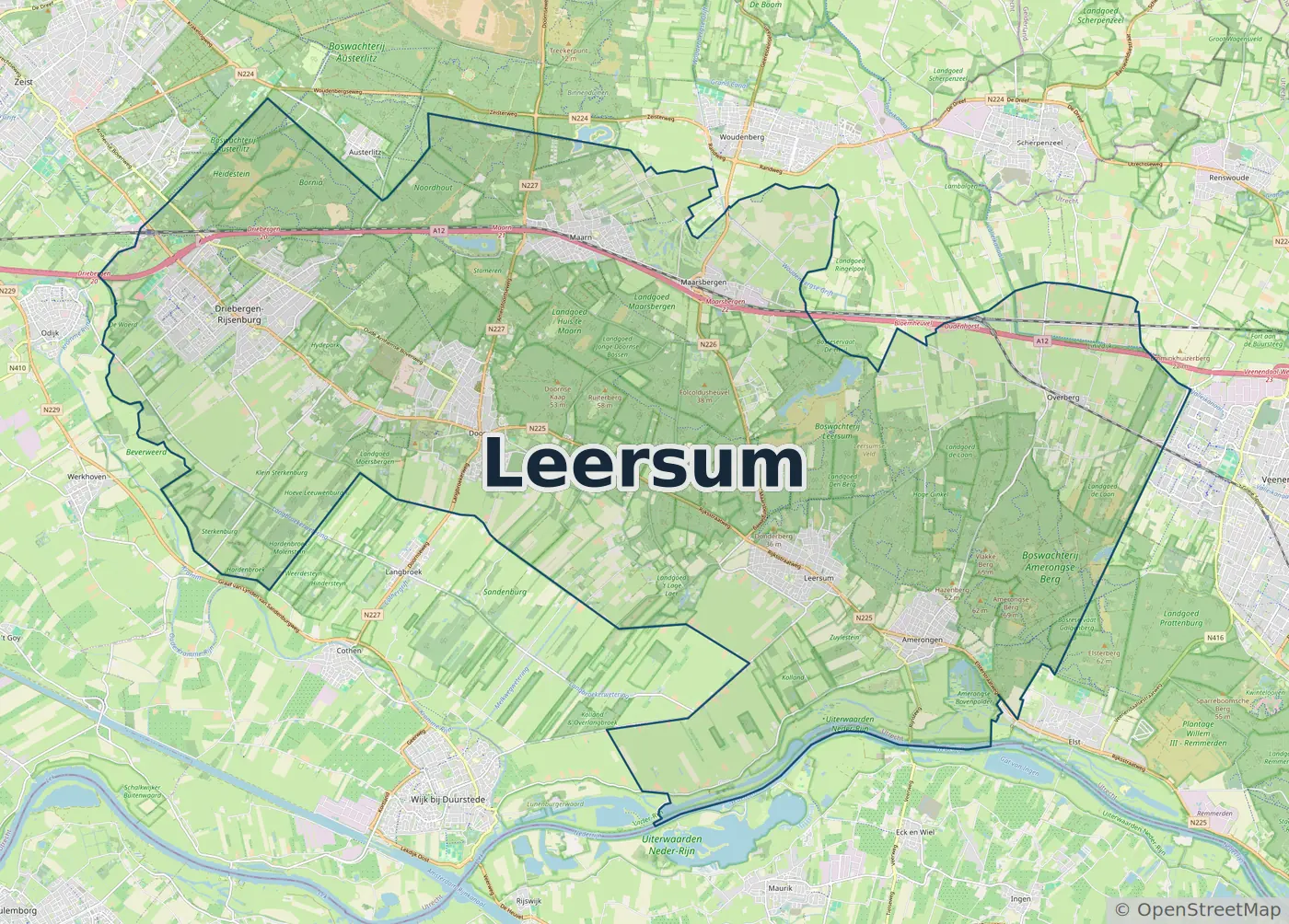 Werkgebied slotenmaker Leersum
