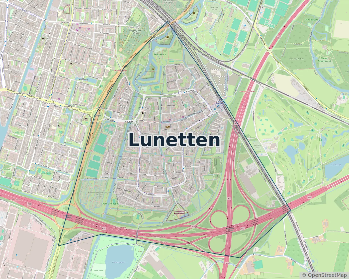 Werkgebied Slotenmaker Lunetten