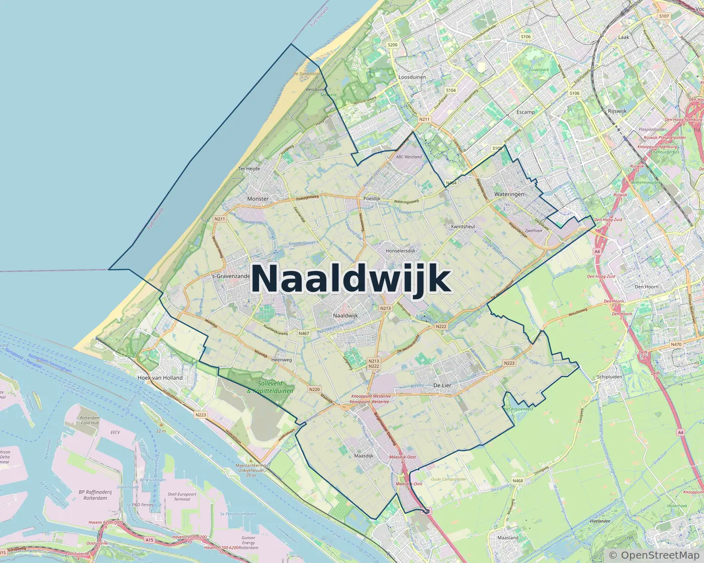 Werkgebied Slotenmaker Naaldwijk