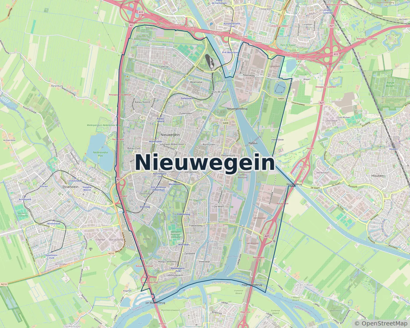 Werkgebied Slotenmaker Nieuwegein