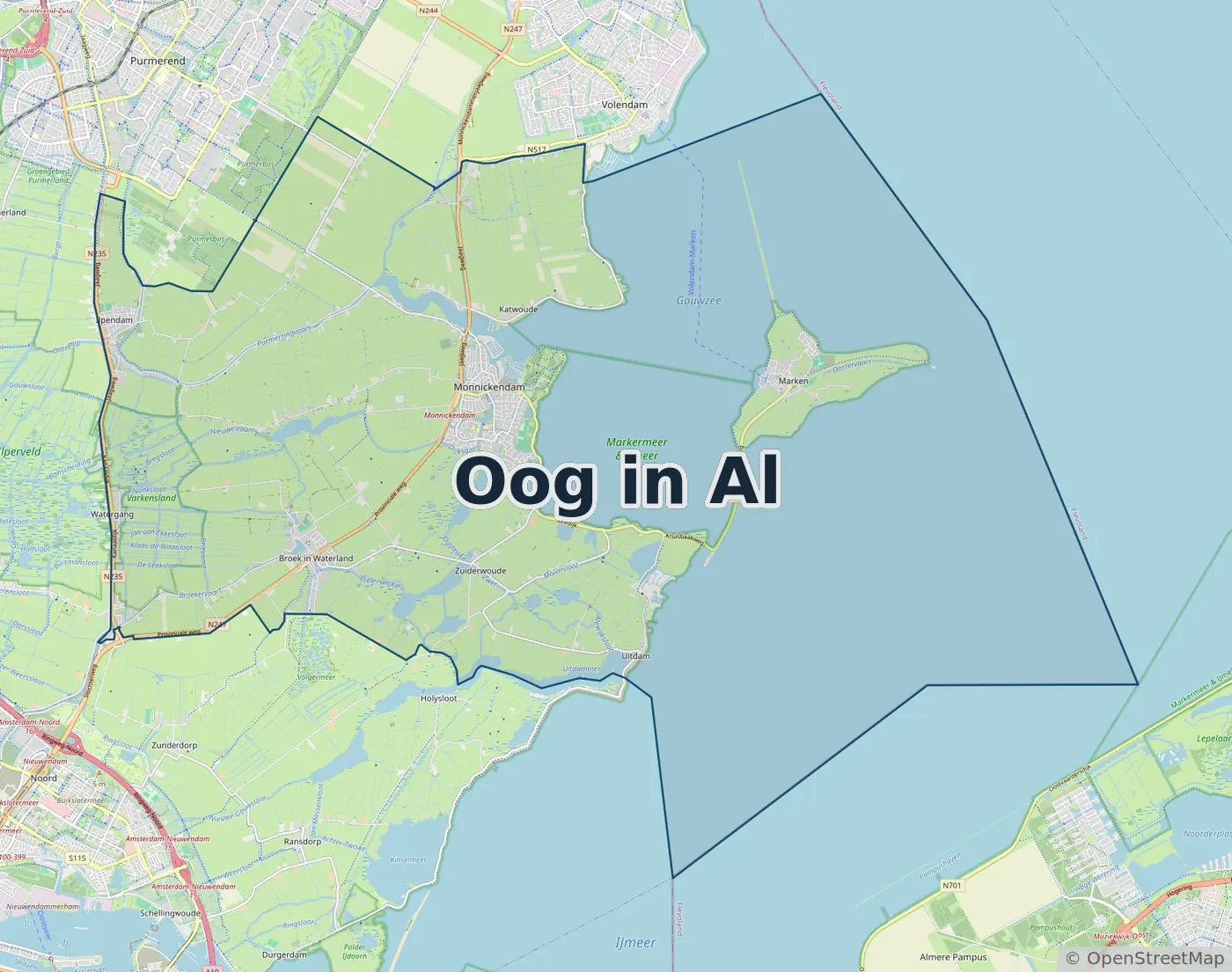 Werkgebied Slotenmaker Oog in Al