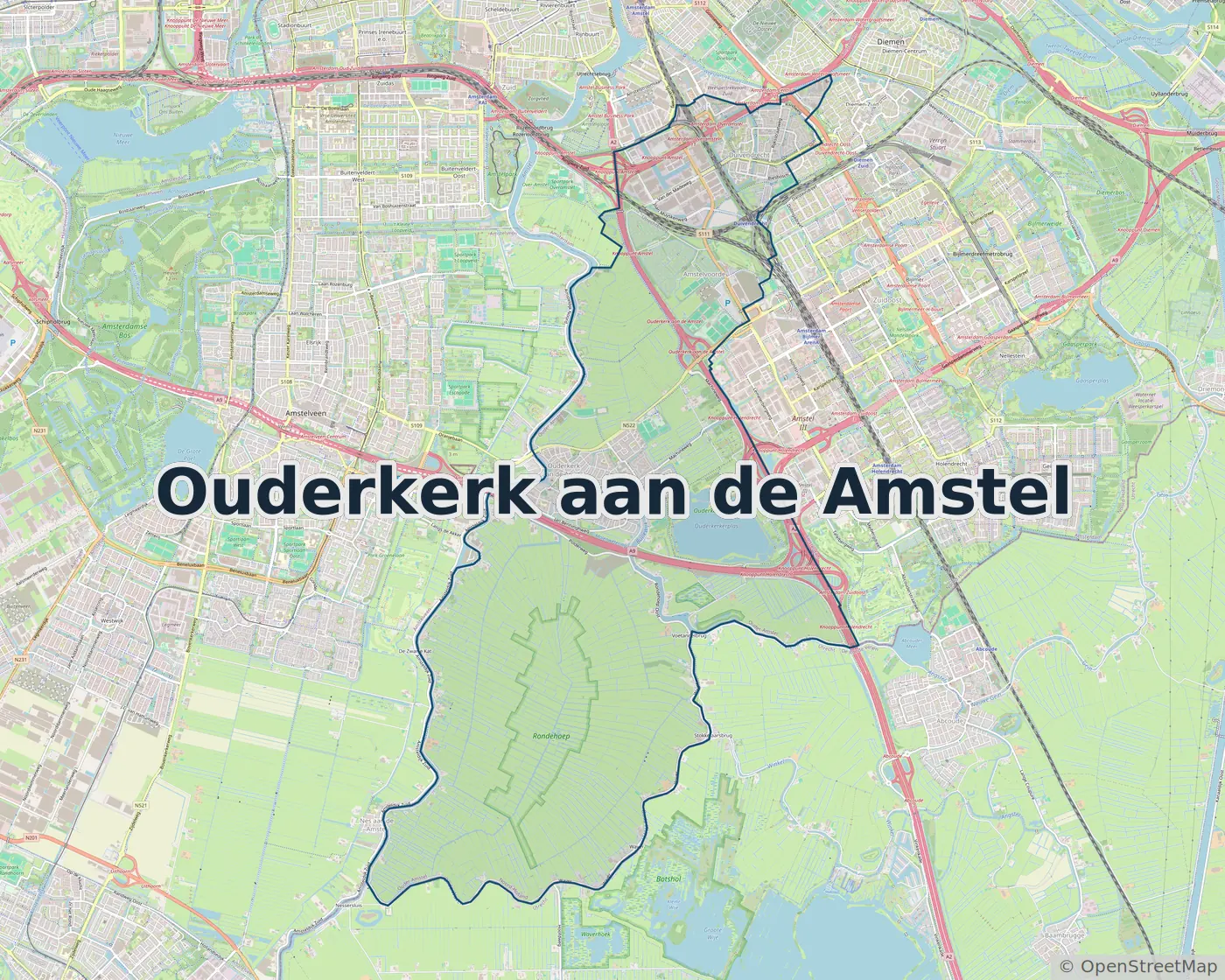 Werkgebied Slotenmaker Ouderkerk aan de Amstel