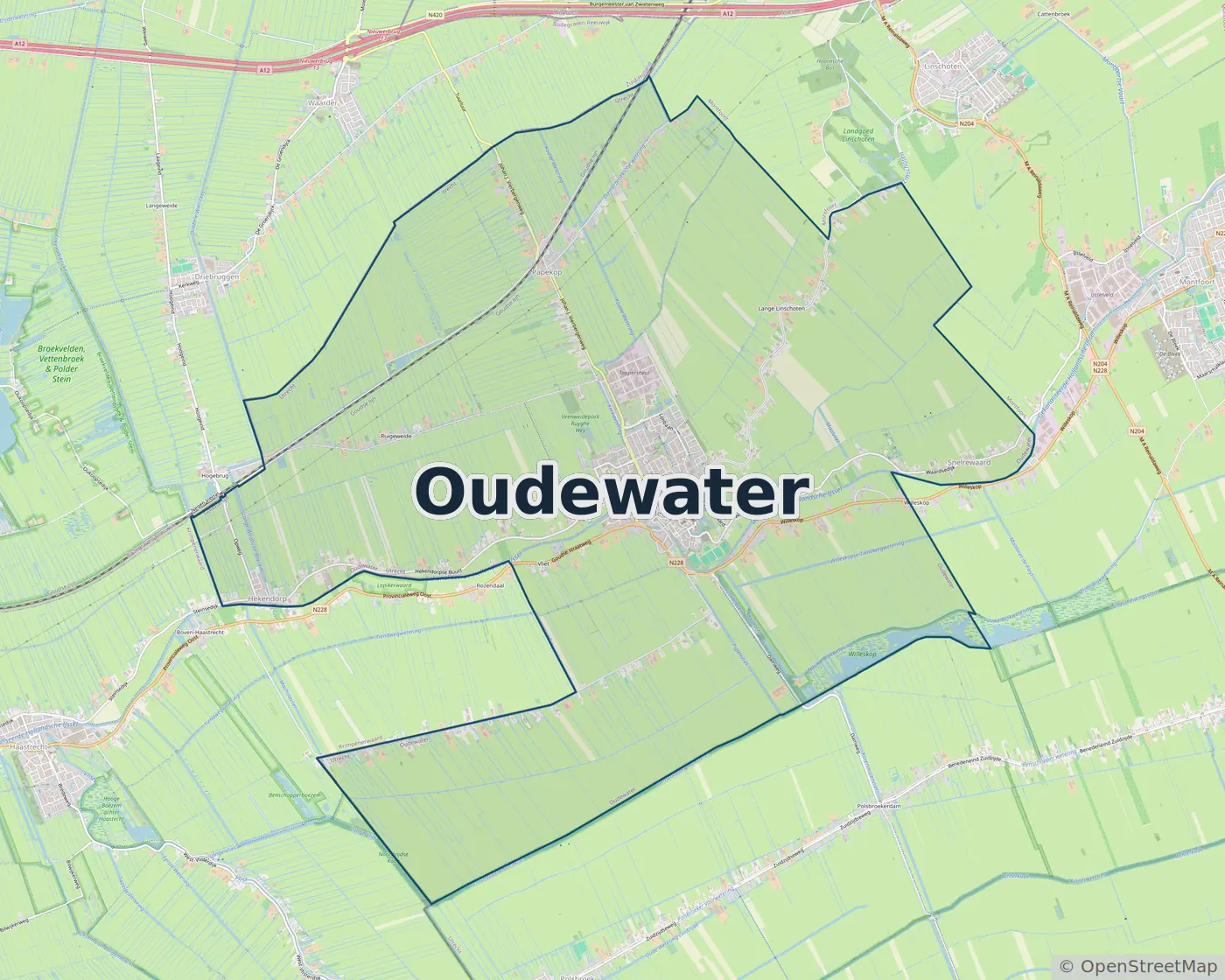 Werkgebied Slotenmaker Oudewater