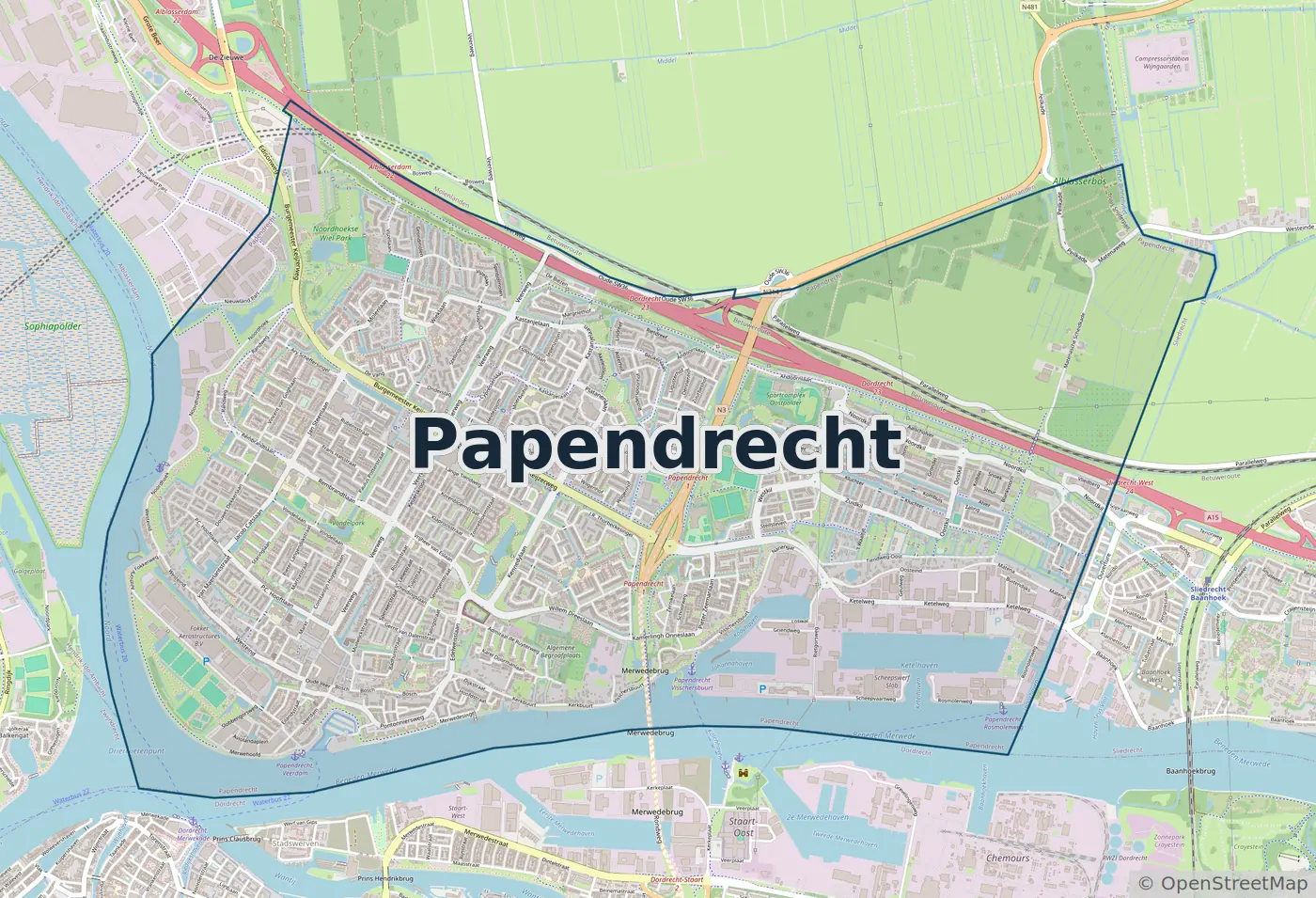 Werkgebied Slotenmaker Papendrecht
