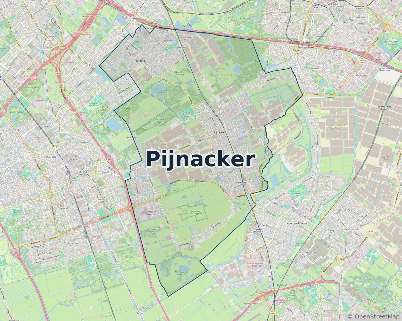 Werkgebied Slotenmaker Pijnacker