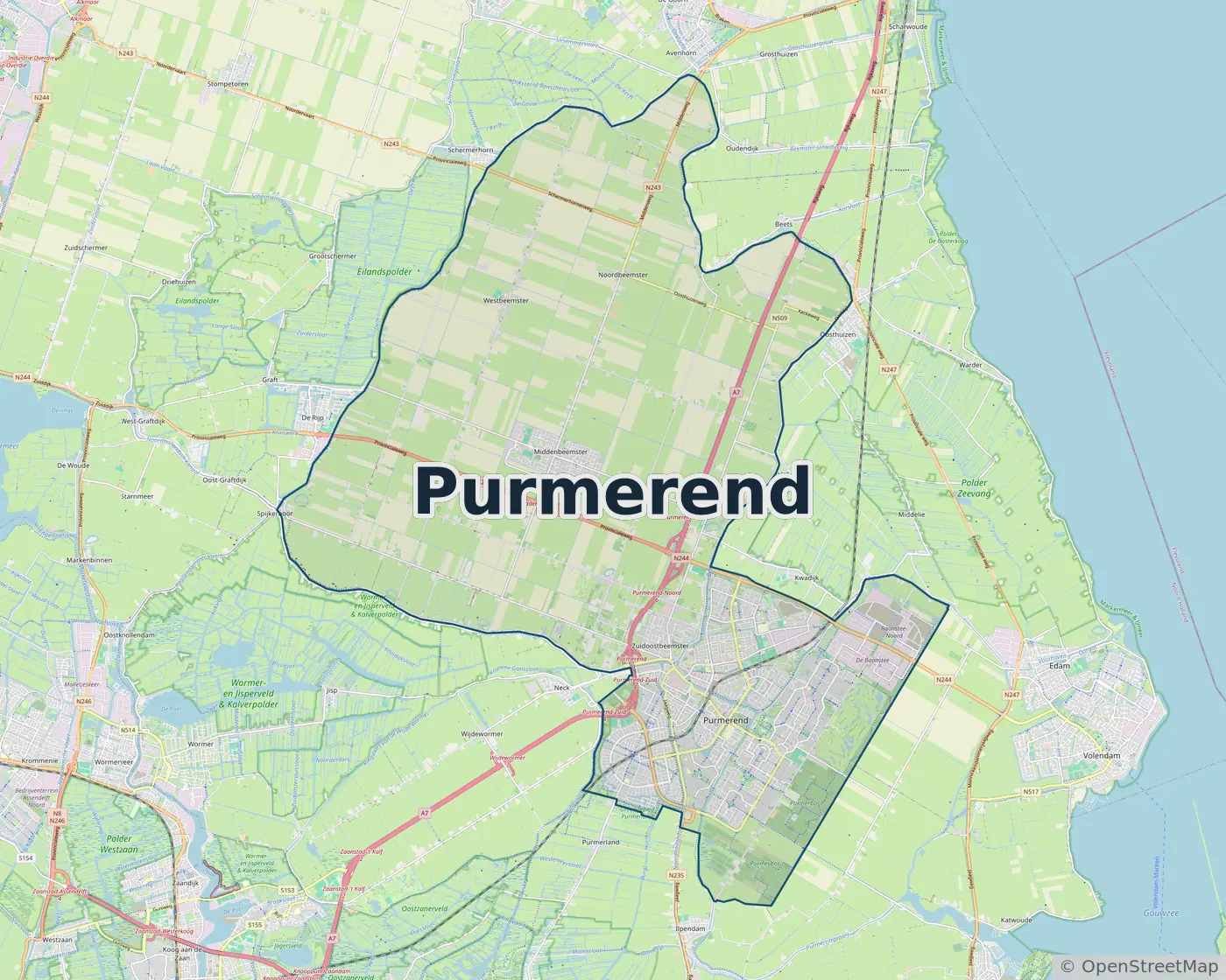 Werkgebied Slotenmaker Purmerend