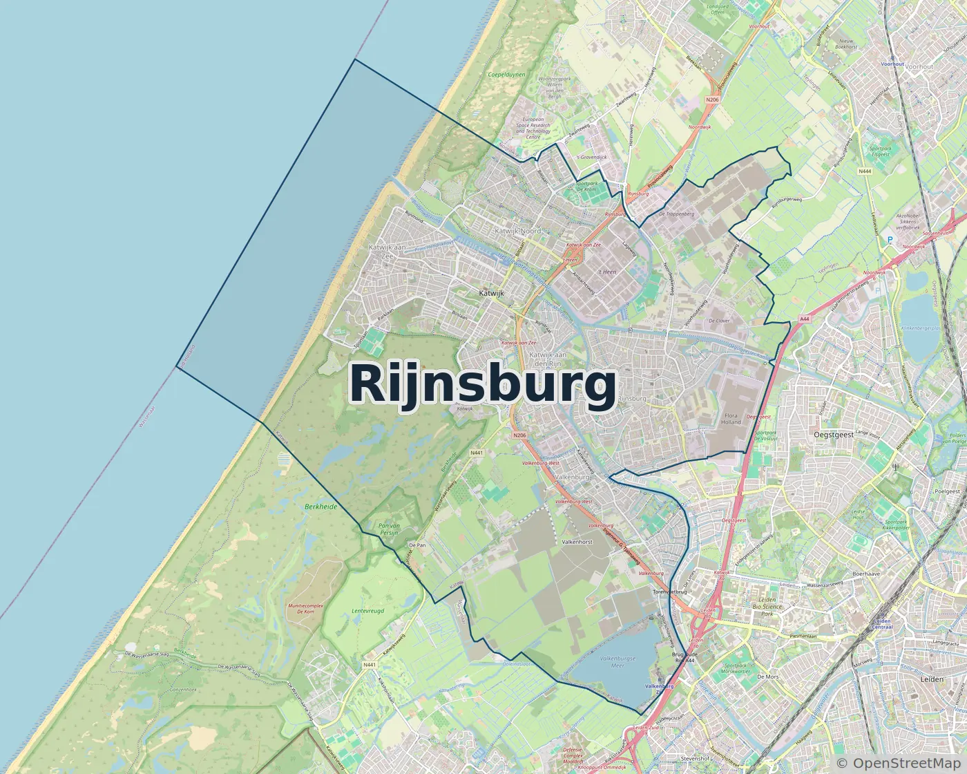 Werkgebied Slotenmaker Rijnsburg