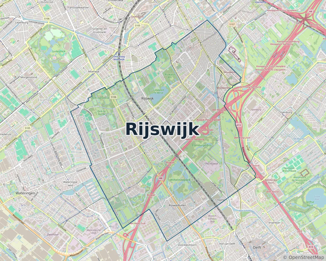 Werkgebied Slotenmaker Rijswijk