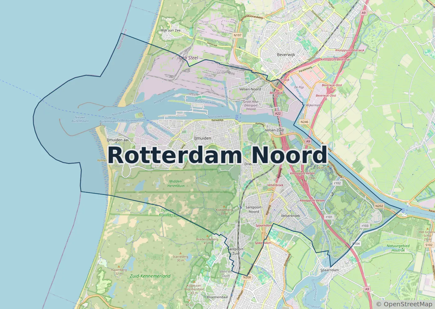 Werkgebied Slotenmaker Rotterdam Noord