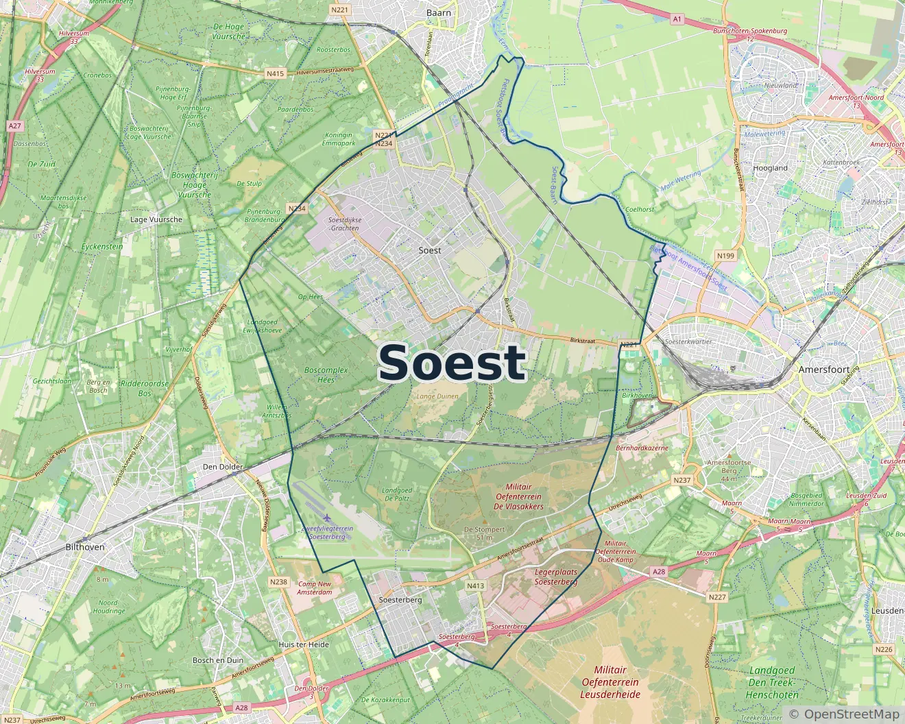 Werkgebied Slotenmaker Soest