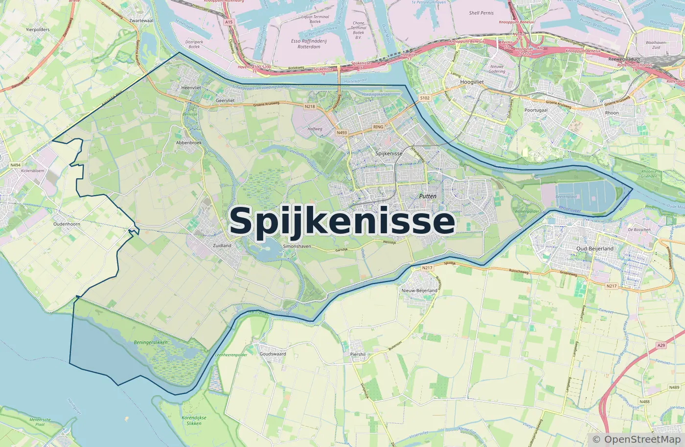 Werkgebied Slotenmaker Spijkenisse