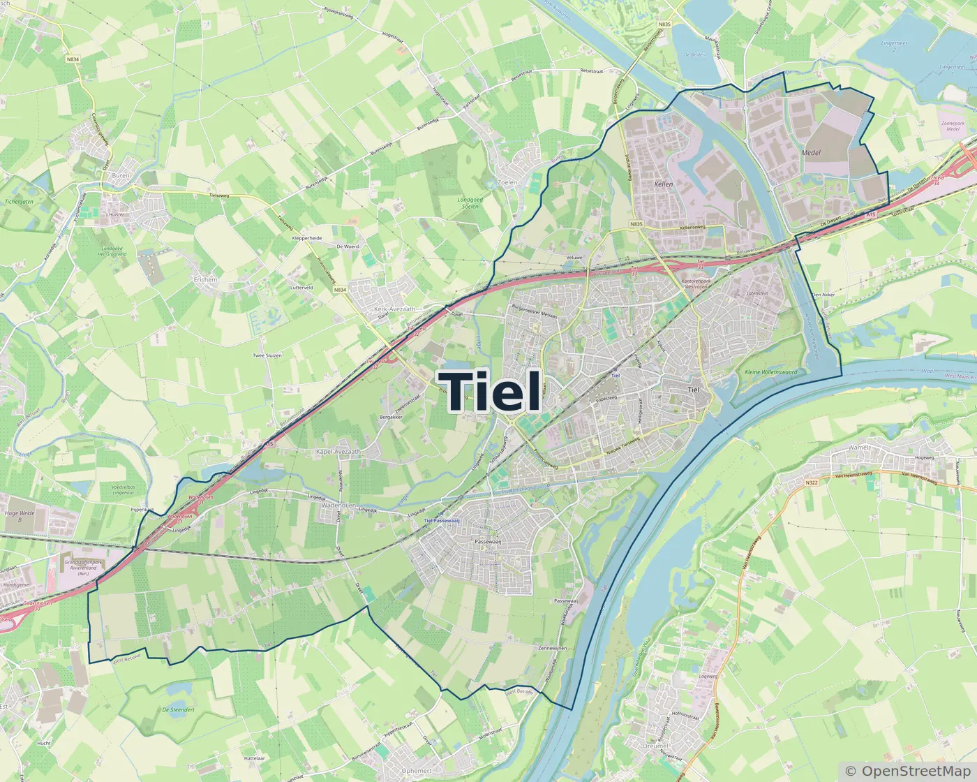 Werkgebied Slotenmaker Tiel