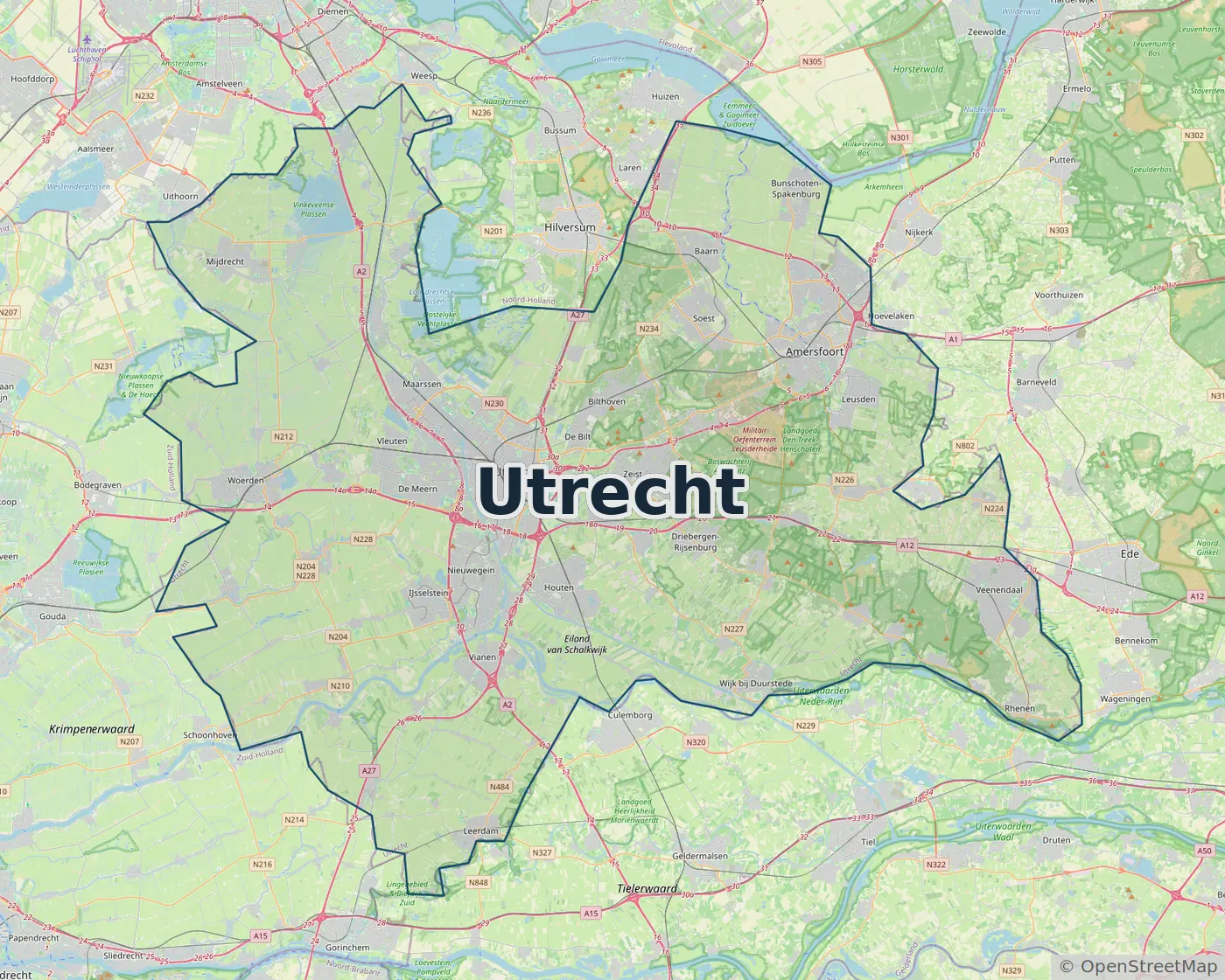 Werkgebied Slotenmaker Utrecht