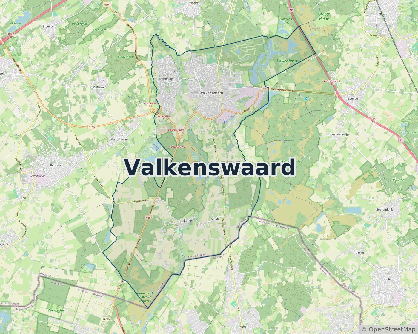 Werkgebied Slotenmaker Valkenswaard