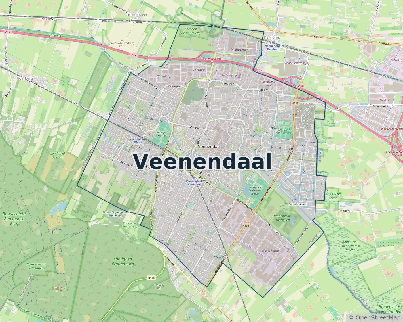 Werkgebied Slotenmaker Veenendaal