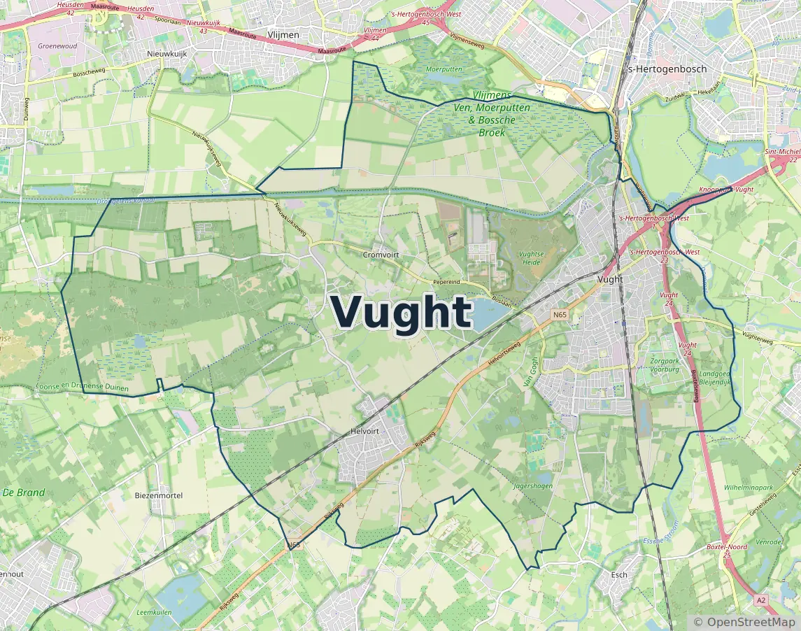 Werkgebied Slotenmaker Vught