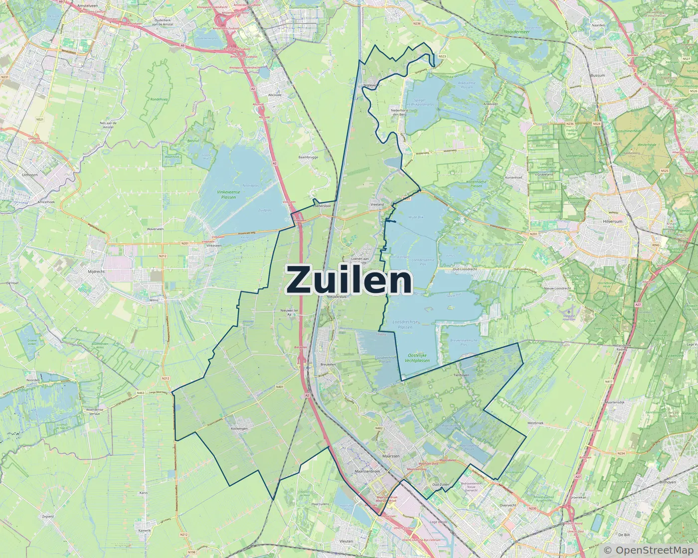 Werkgebied Slotenmaker Zuilen